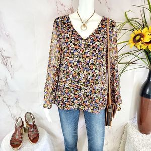 Nordstrom Violet + Claire floral top